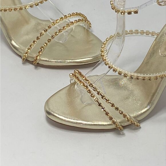 Alexandre Birman Dolores Crystal Ankle-Strap Sandals size 38.5 - Picture 4 of 13